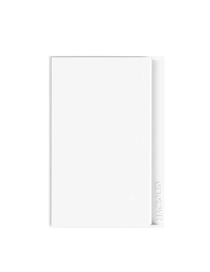 Llave 1 punto smart Tokio Macroled blanco